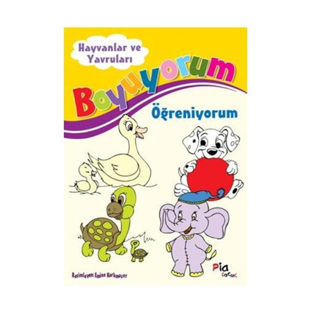 Boyuyorum Öğreniyorum - Hayvanlar Ve Yavruları-Kolektif Aktivite & Eğitici Kitaplar Fiyatı