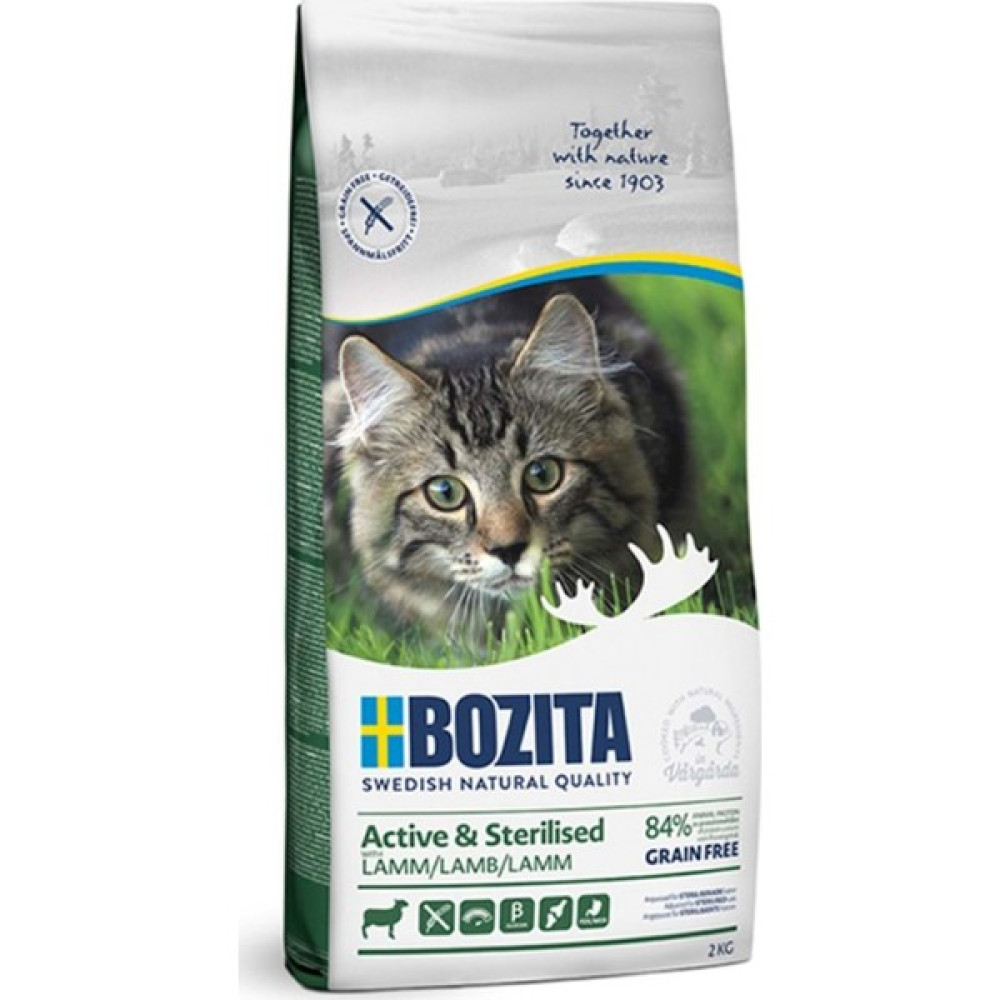 Bozita Active Kısırlaştırılmış Kuzulu Kedi Maması 2 kg Evcil Hayvan Ürünleri Fiyatı
