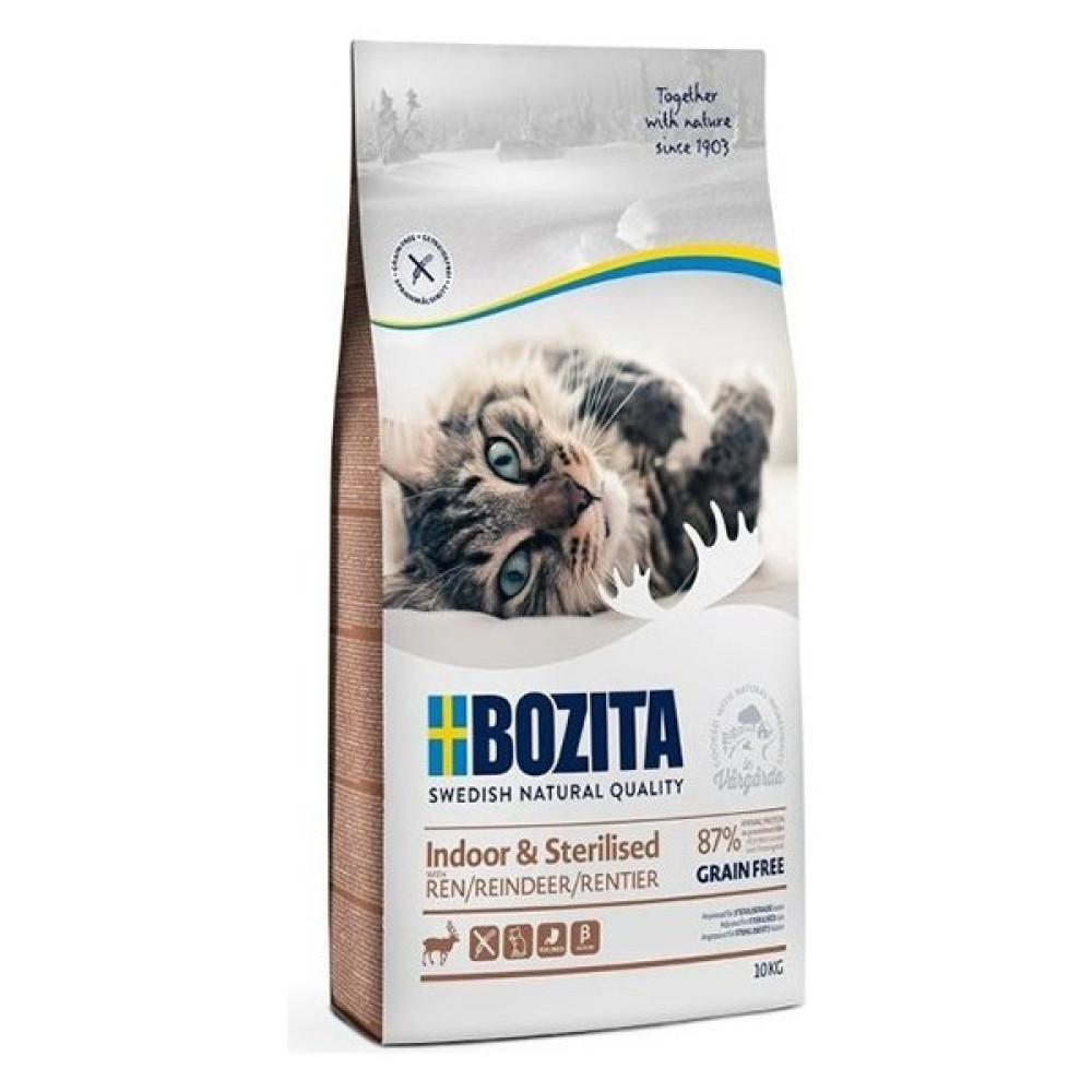 Bozita Indoor Kısırlaştırılmış Tahılsız Geyikli Yetişkin Kedi Maması 10 kg Evcil Hayvan Ürünleri Fiyatı