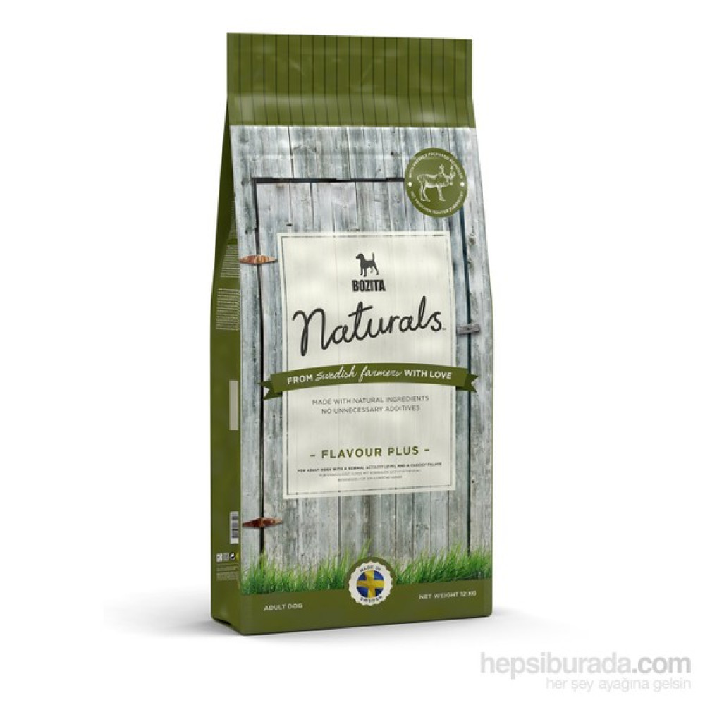 Bozita Naturals Flavour Plus Köpek Kuru Mama 12Kg Evcil Hayvan Ürünleri Fiyatı
