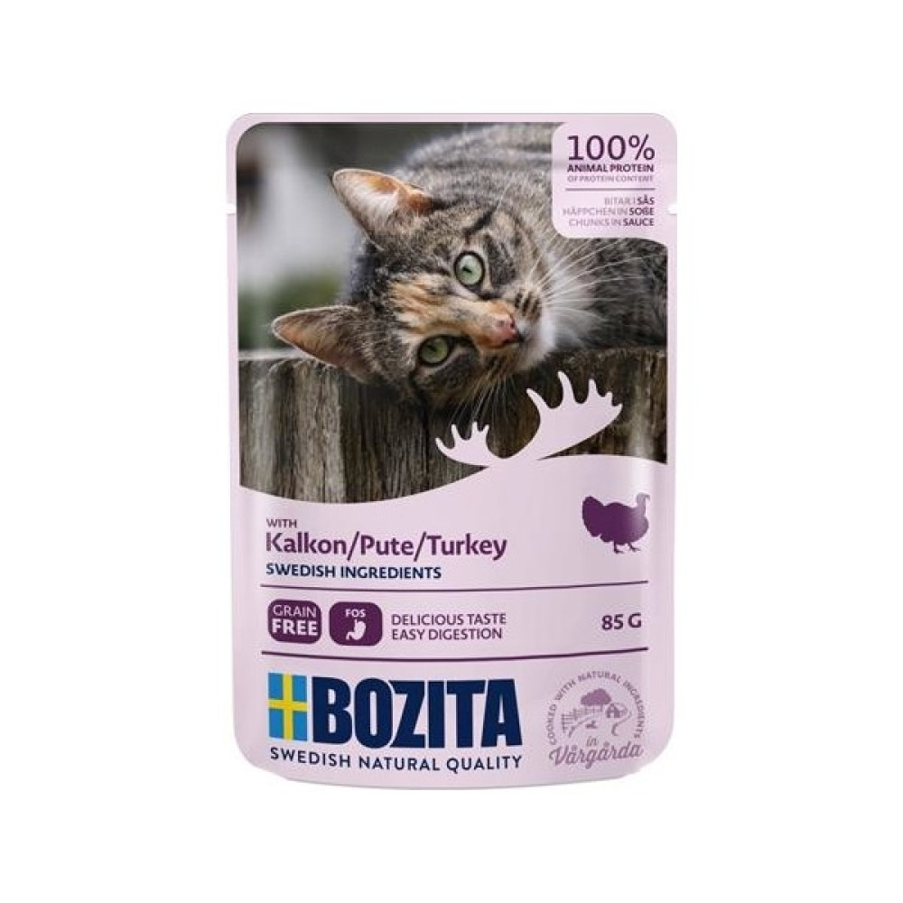 Bozita Pouch Hindi Etli Tahılsız Yetişkin Kedi Konservesi 85 gr Evcil Hayvan Ürünleri Fiyatı