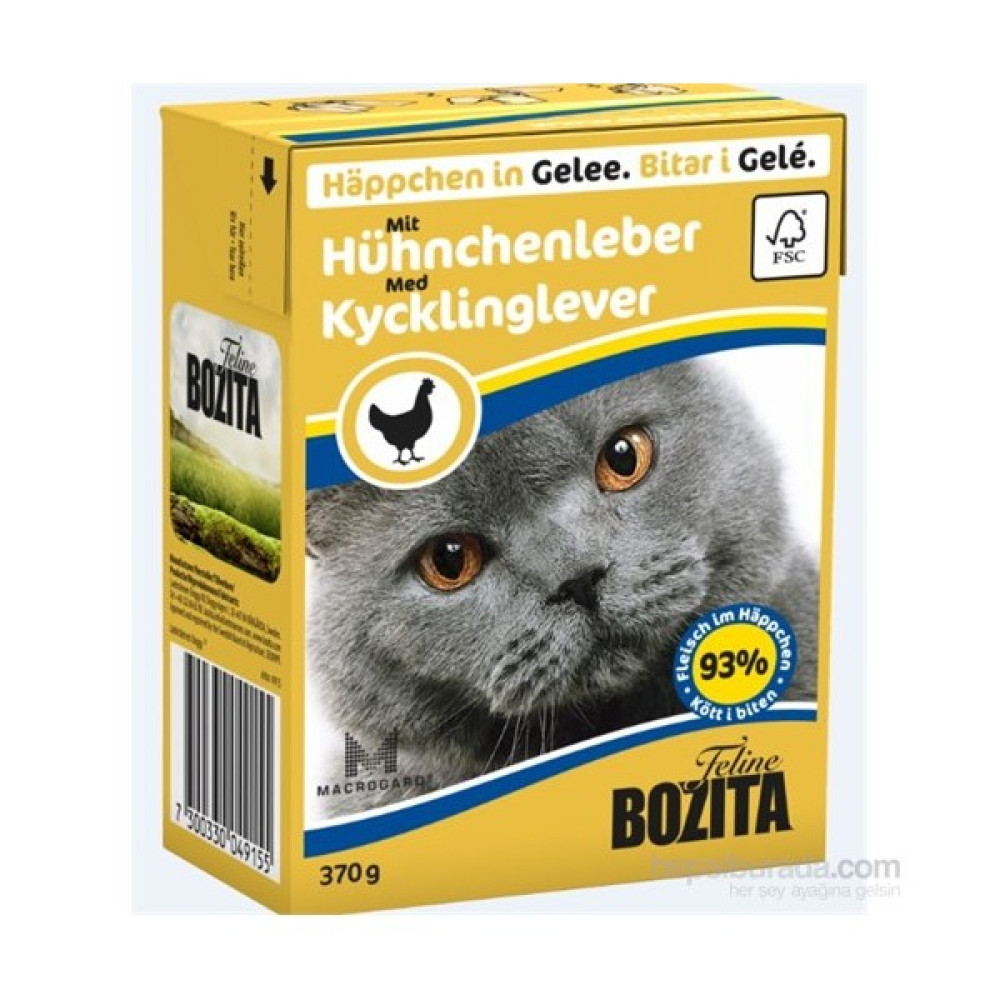 Bozita Tahılsız Tavuklu Ciğerli Kedi Konservesi 370 Gr Evcil Hayvan Ürünleri Fiyatı
