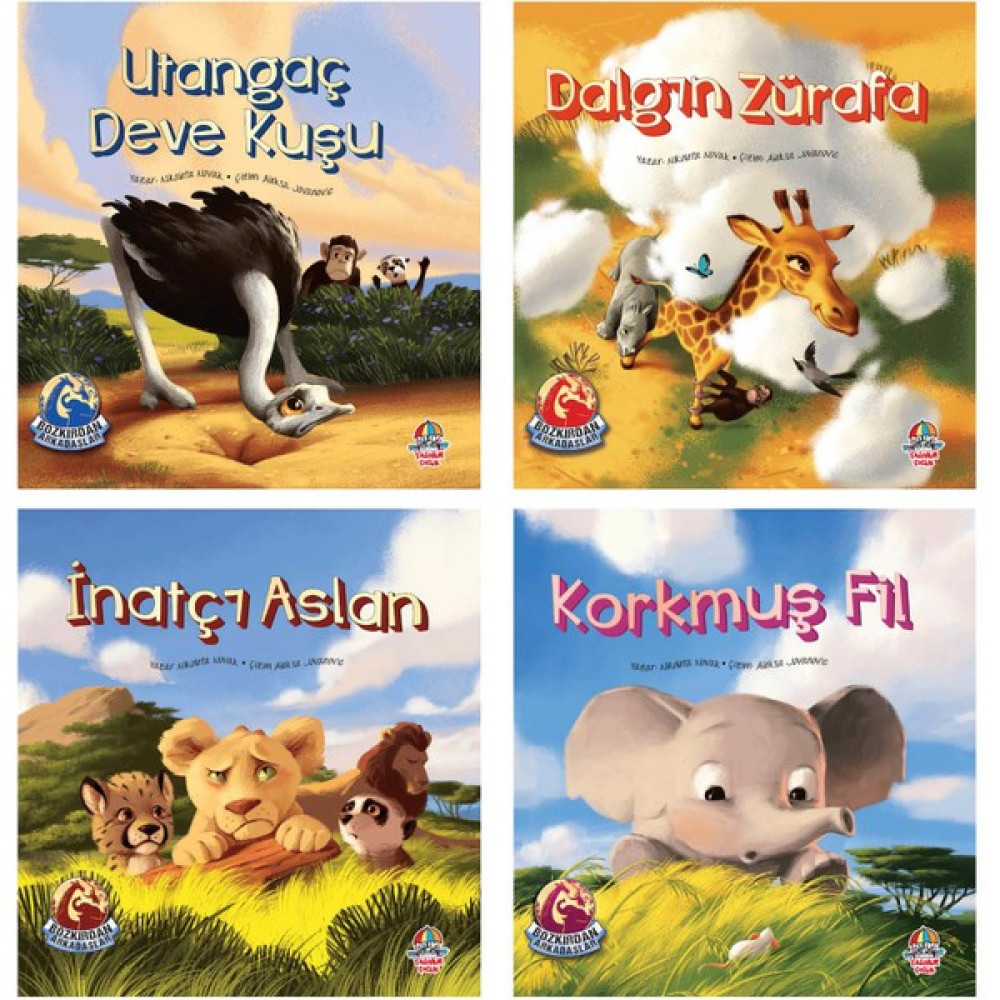 Bozkırdan Arkadaşlar Serisi 4 Kitap Set 6+ Yaş Hikaye Kitabı – Öykü 4 Kitap Çocuk Masal Fiyatı