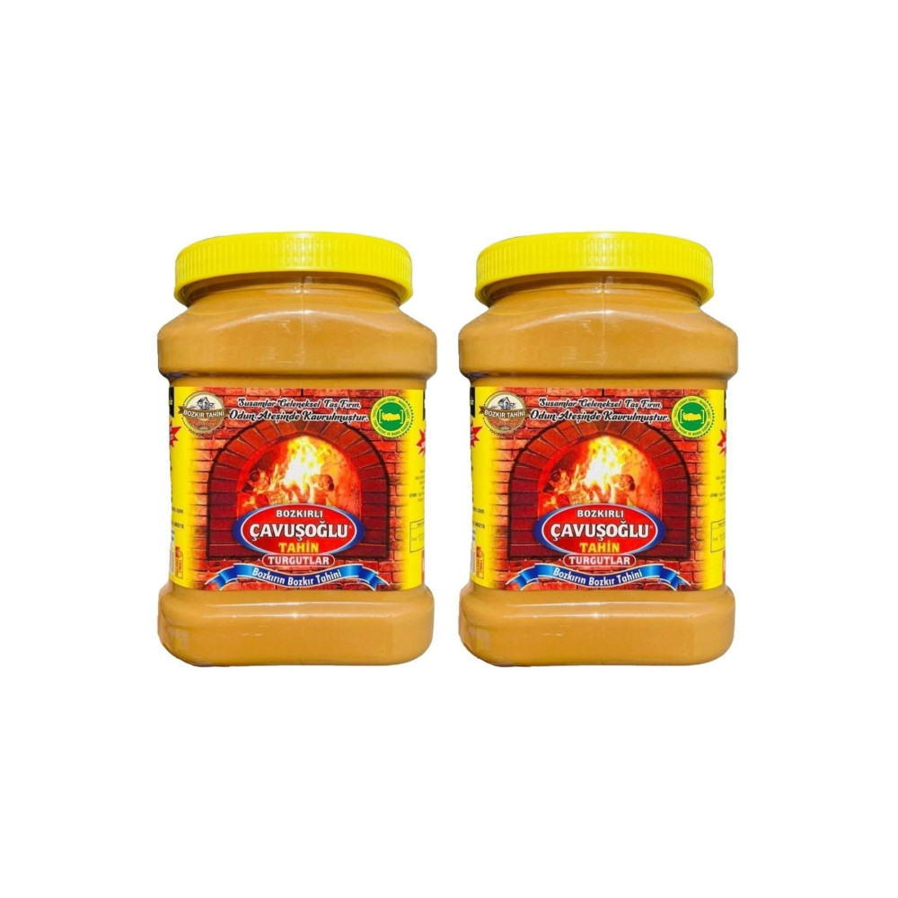 Bozkırlı Çavuşoğlu Çifte Kavrulmuş Kepeksiz Bozkır Tahini 930 Gr X 2 Adet Tahin Pekmez ve Helva Fiyatı