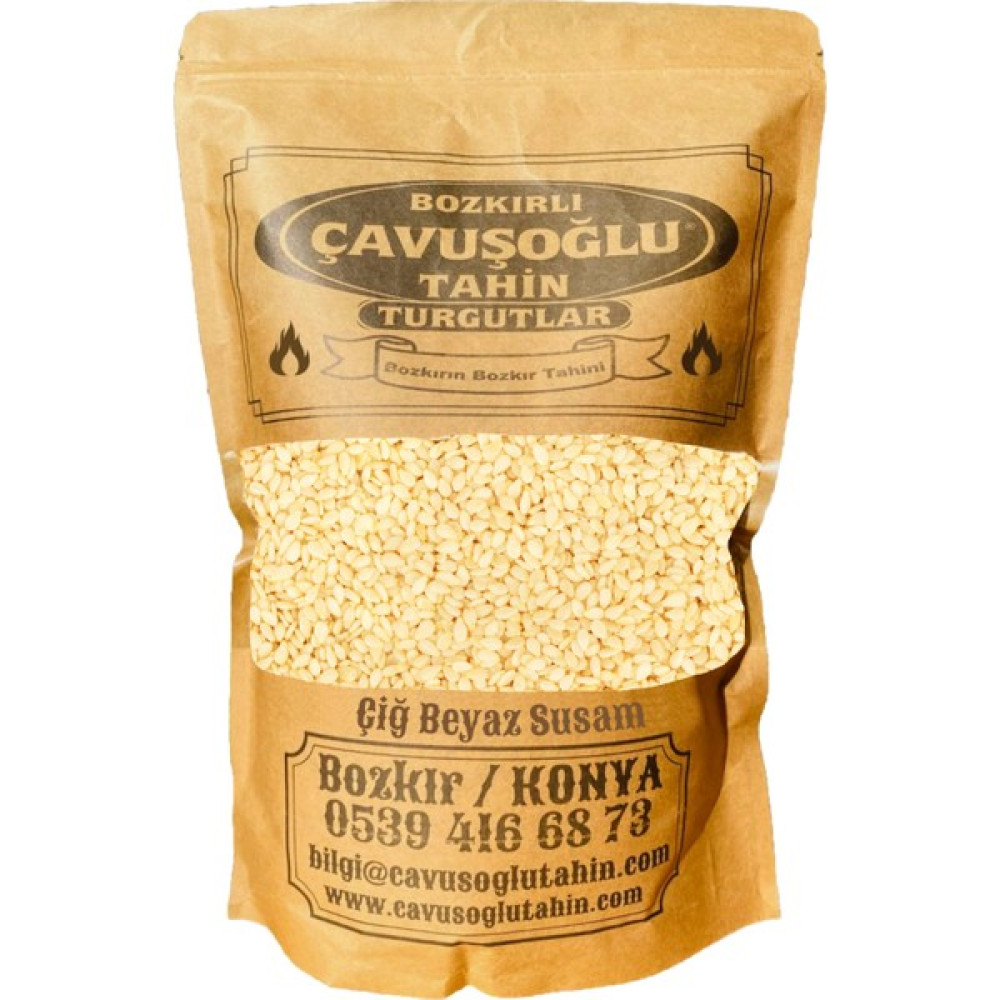 Bozkırlı Çavuşoğlu Kavrulmamış Çiğ Beyaz Susam 100 gr Baharat Fiyatı