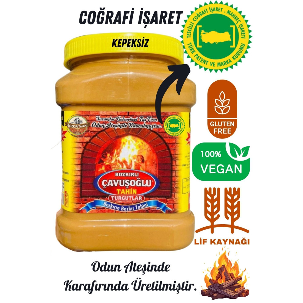 Bozkırlı Çavuşoğlu Odun Ateşinde Bozkır Tahini Karafırın Tahin 930g Tahin Pekmez ve Helva Fiyatı