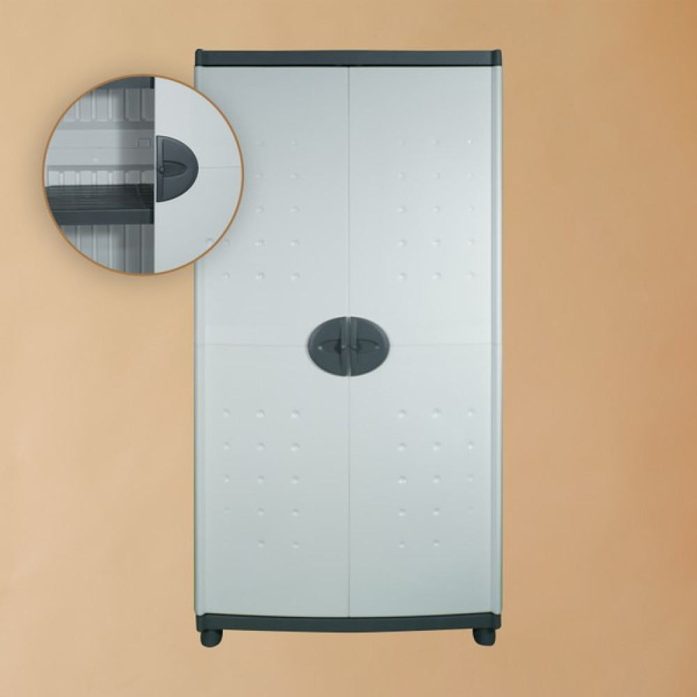 Bplas Armadio 4 Dolap - Beyaz - Gri Banyo Dolabı / Mobilyası Fiyatı
