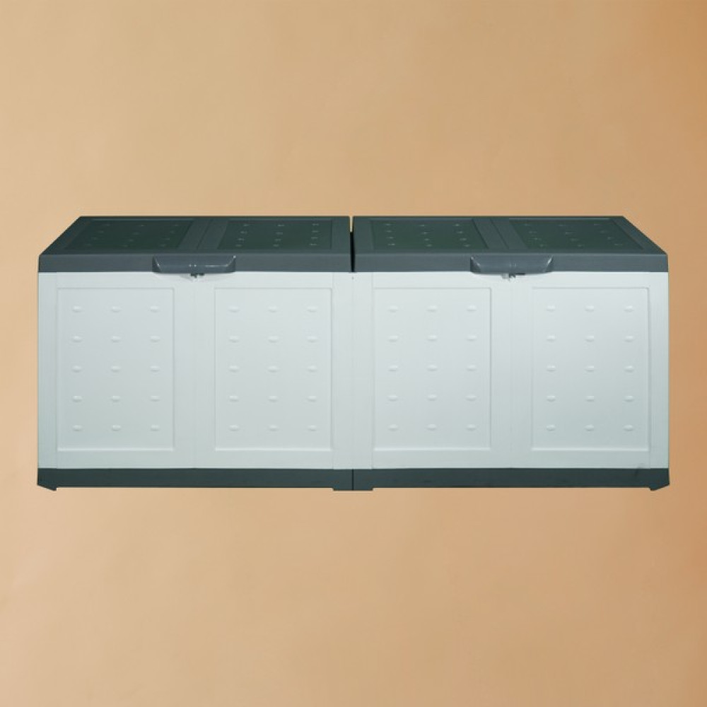 Bplas Diapason 160 Depolama Sandığı Gri/Beyaz (493 lt) - Beyaz - Gri Banyo Dolabı / Mobilyası Fiyatı