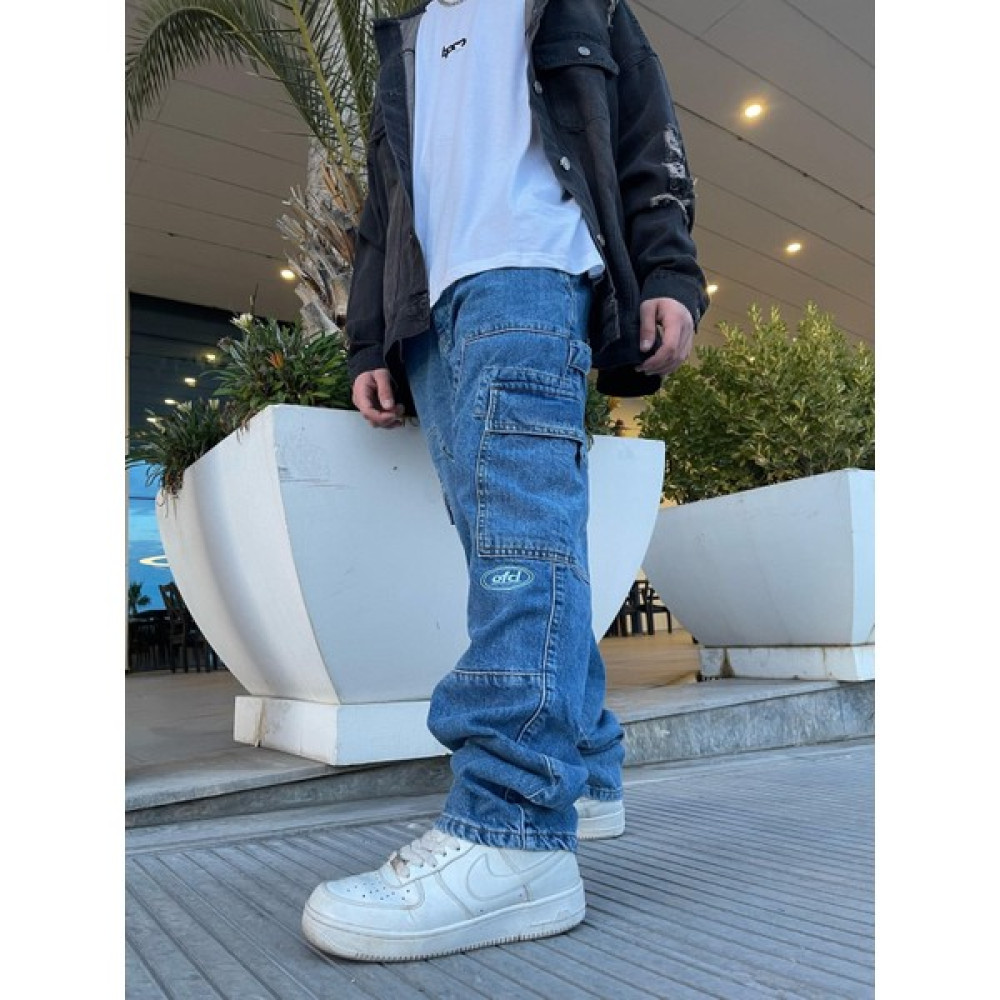 Bpm Ofcl Baggy Kargo Pantolon Mavi Erkek Pantolon Fiyatı