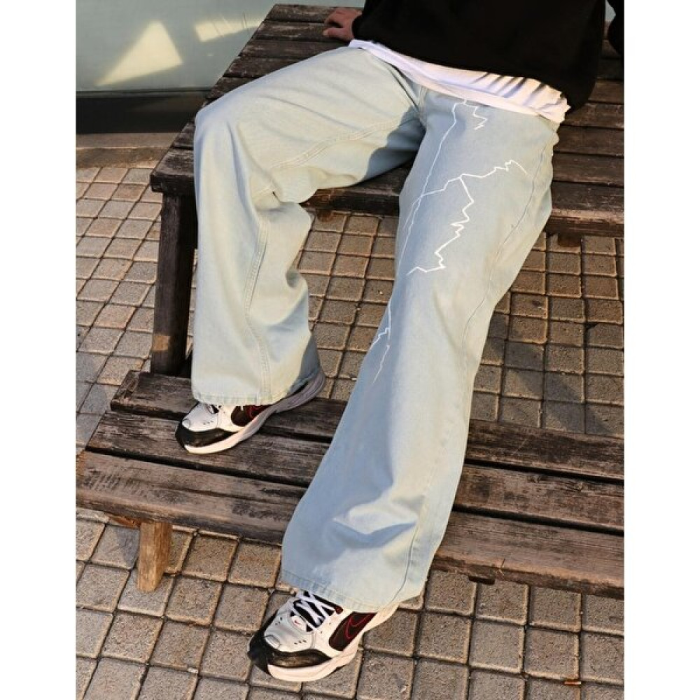 Bpm Premium Lightning Ice Baggy Kot Pantolon Erkek Pantolon Fiyatı