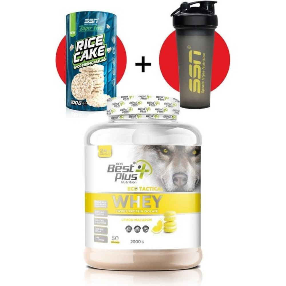 BPN Best Plus Nutrition Ecotactical Whey Proteın Tozu 2000 gr Lemon-Macaron Protein Tozları Fiyatı