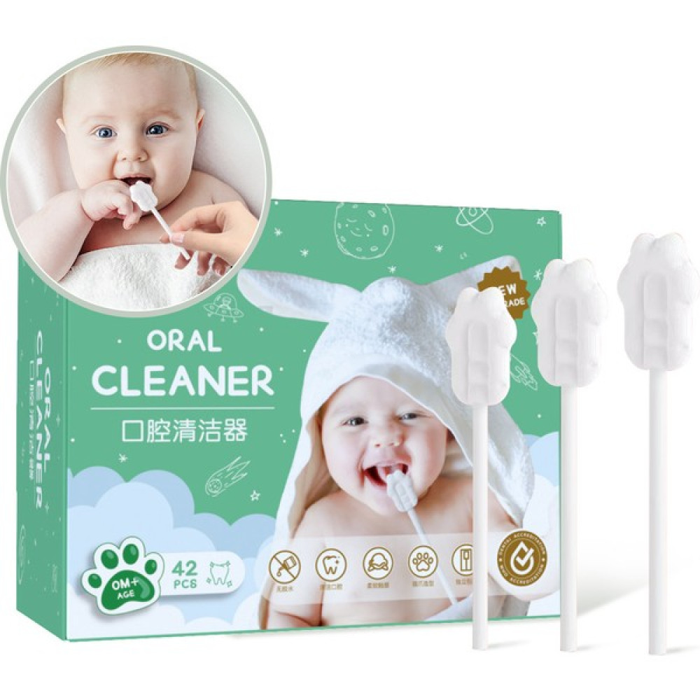Bra2nd Küçük Ağzı ve Dil Damlası Temizleyici (Yurt Dışından) - 42PCS/BOX Diş Fırçaları Fiyatı