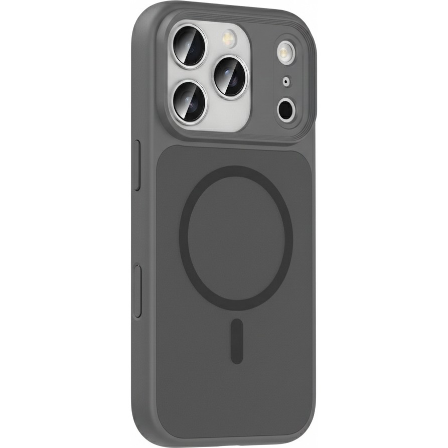 Brabus iPhone 17 Pro Uyumlu Magsafe Özellikli Sert Fall Telefon Kılıfı - Gri Diğer Fiyatı