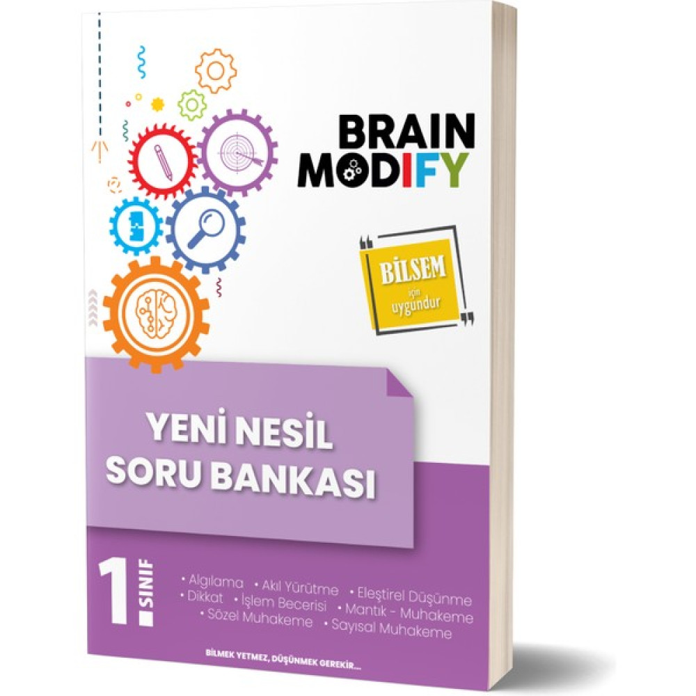 Brain Modify Yeni Nesil Soru Bankası 1. Sınıf Zeka Geliştirici Kitaplar Fiyatı