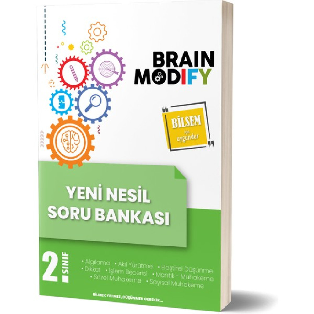 Brain Modify Yeni Nesil Soru Bankası 2. Sınıf Zeka Geliştirici Kitaplar Fiyatı