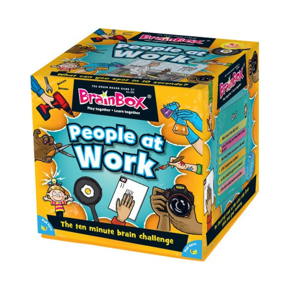 BrainBox Meslekler (People At Work) Kutu Oyunu Oyun Takımları Fiyatı