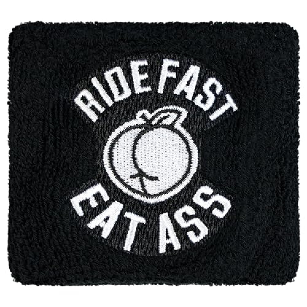 Brake Fluid Reservoir Cover Sock for Motorcycles, Sporbikes and Gifts by Moto Loot (Ride Fast Eat Ass)