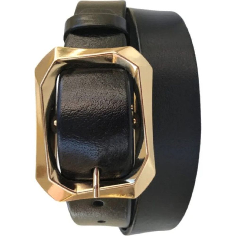 Brand & Belt Gold Tokalı Siyah Derili Kemer Kadın Kemeri Fiyatı