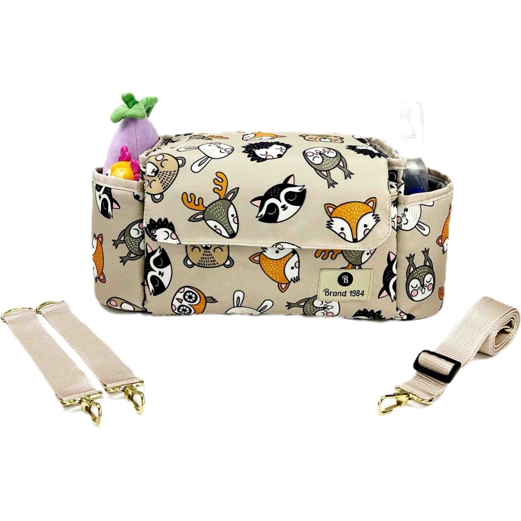 Brandbaby Bej Anne Bebek Bakım Çantası Suya Dayanıklı Polyester Malzeme ile 5 Gözlü Organizer Diğer Fiyatı