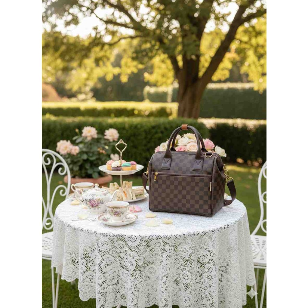 Brandbaby Termal Çanta Anne Bebek Bakım Çantası Suni Deri 3 Gözlü Kahverengi Organizer Diğer Fiyatı