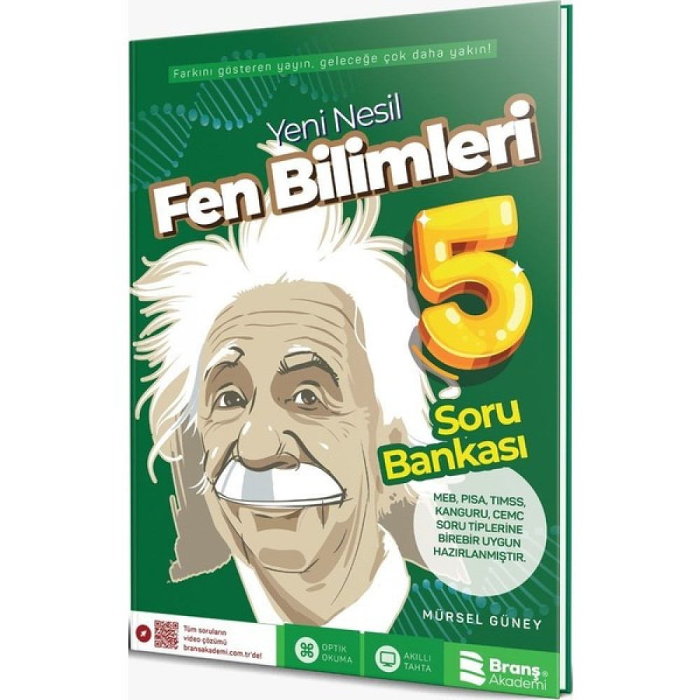 Branş Akademi 5. Sınıf Fen Bilimleri Yeni Nesil Soru Bankası Kaynak Kitapları Fiyatı