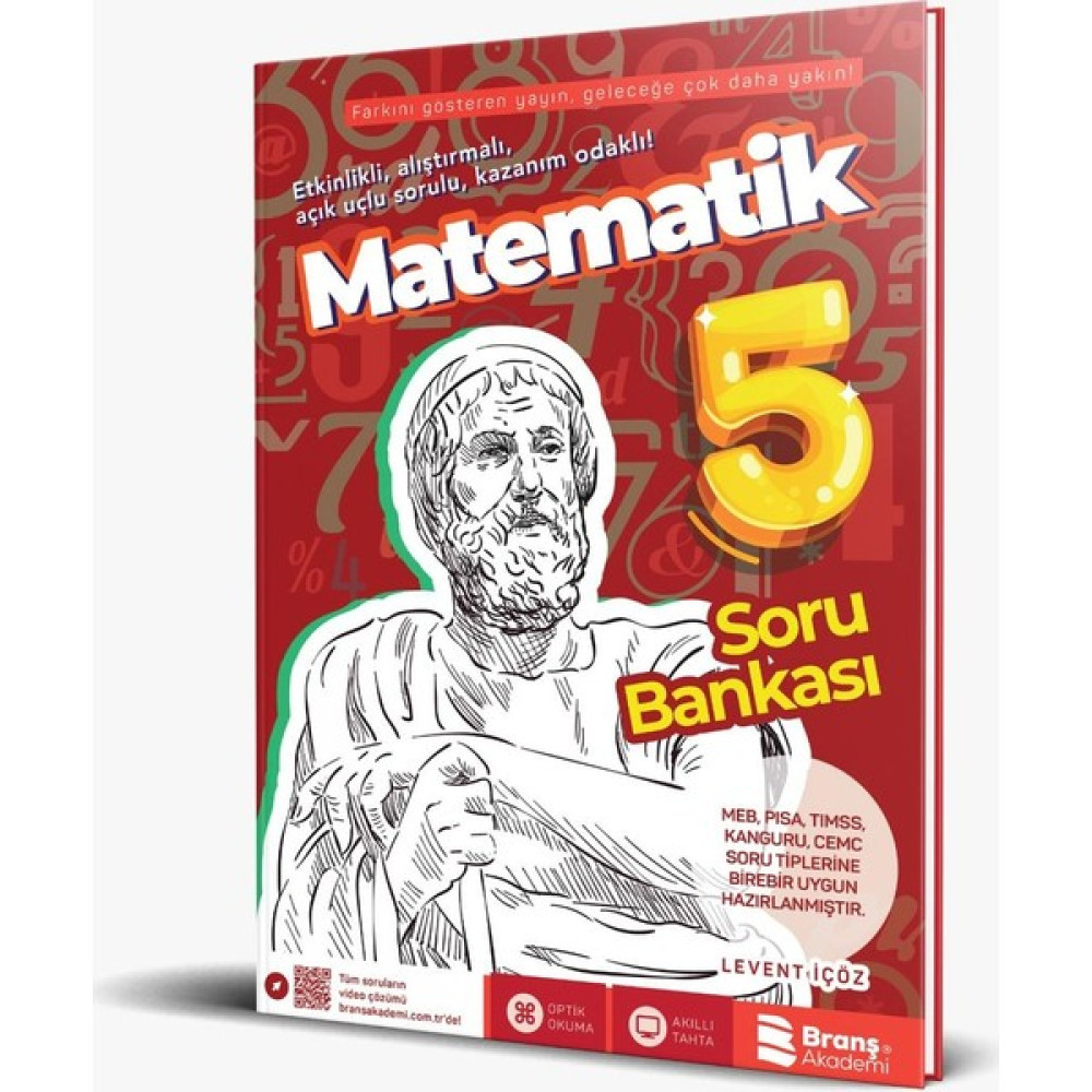 Branş Akademi 5. Sınıf Matematik Soru Bankası - Levent İçöz Matematik Fiyatı