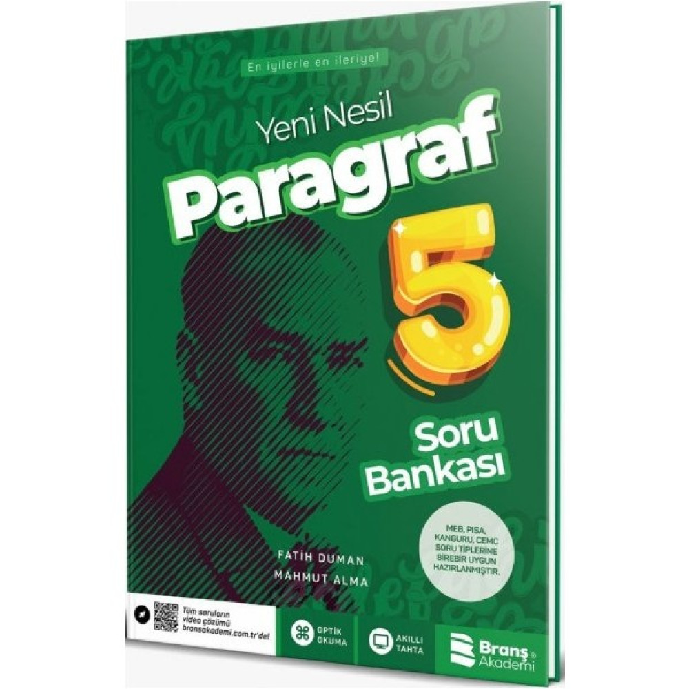 Branş Akademi 5. Sınıf Paragraf Soru Bankası 2019 Tüm Dersler Fiyatı