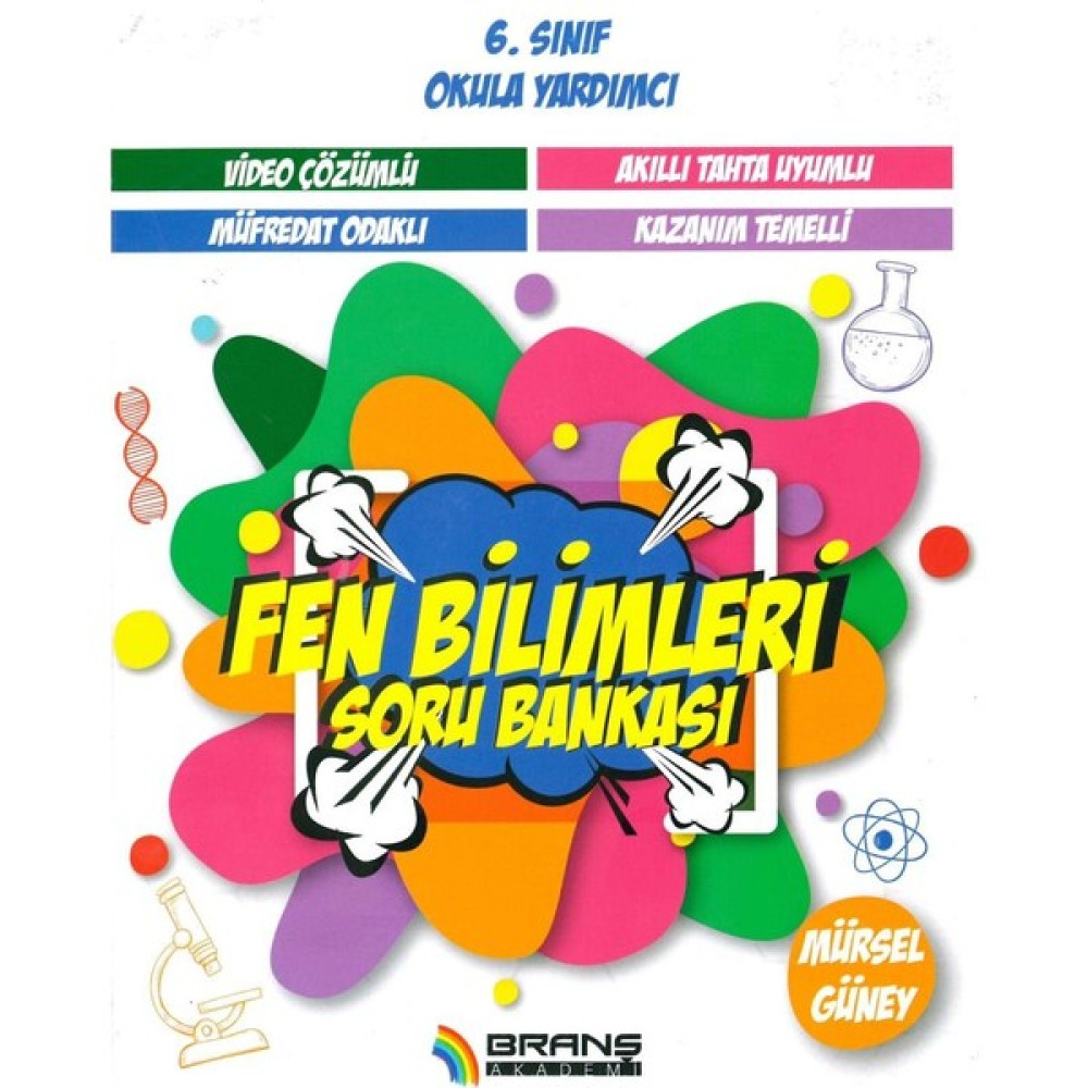 Branş Akademi 6. Sınıf Fen Bilimleri Soru Bankası 2019 Fen - Bilişim ve Teknoloji Fiyatı