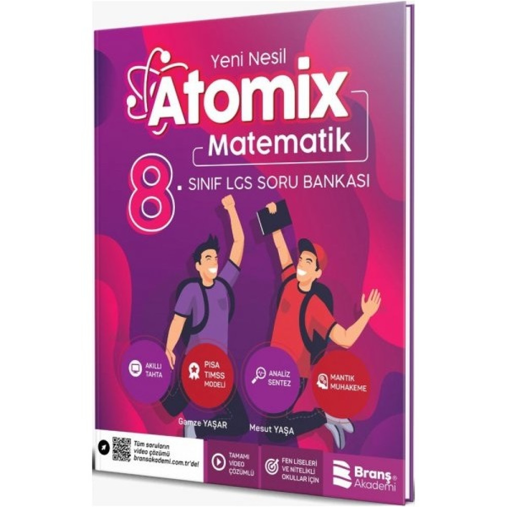 Branş Akademi 8.Sınıf Lgs Atomix Matematik 6 Deneme 2019 Ders Sınav Kitapları Fiyatı