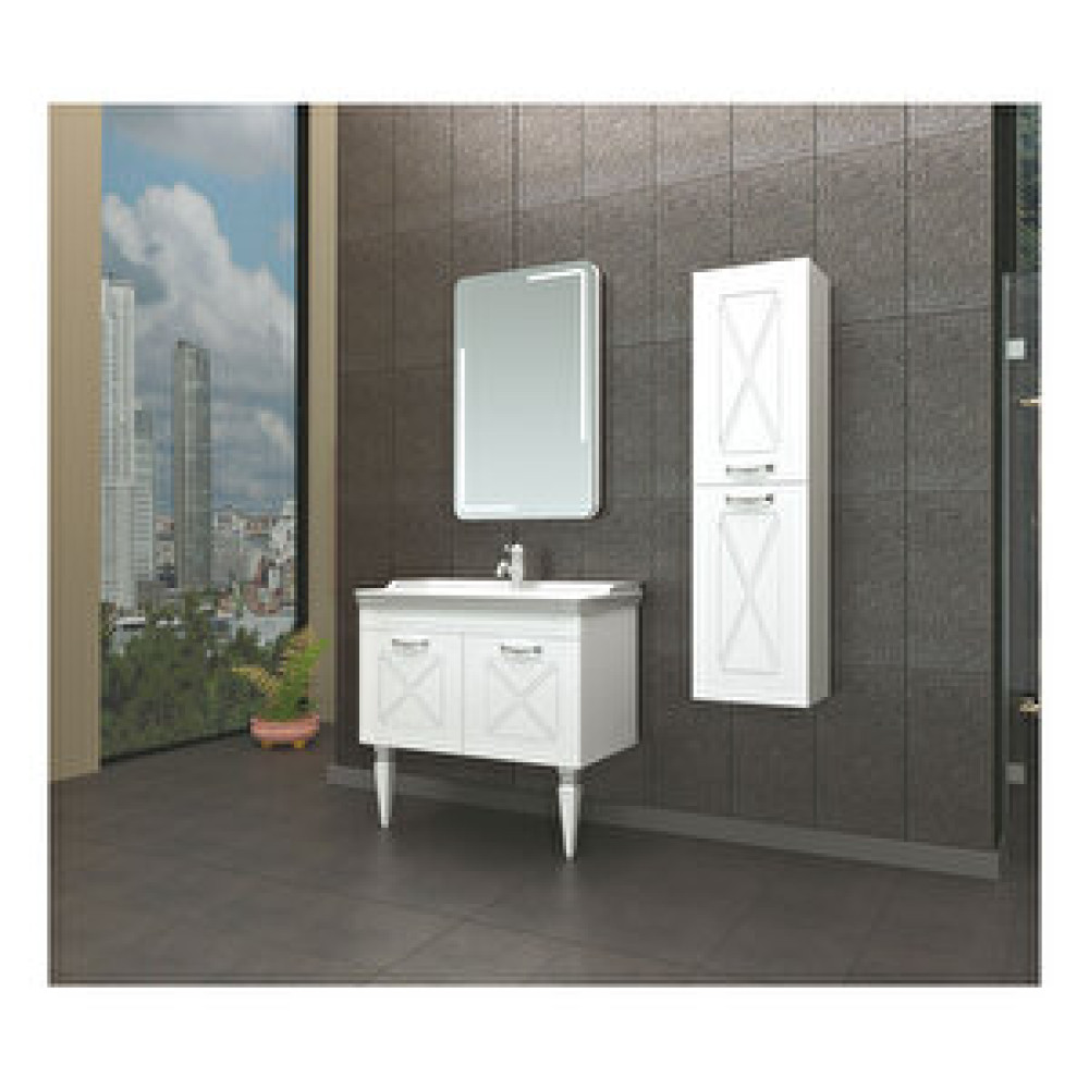 Brat Begonvil 80 Banyo Dolabı Boy Dolaplı 80 cm Banyo Dolabı / Mobilyası Fiyatı