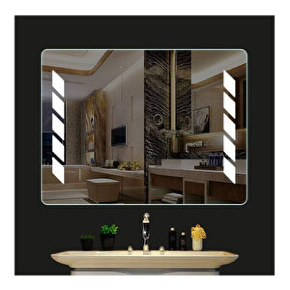 Brat K970100 Led Işıklı On/off Düğmeli Flotal Ayna 70x100 cm Banyo Aynası Fiyatı