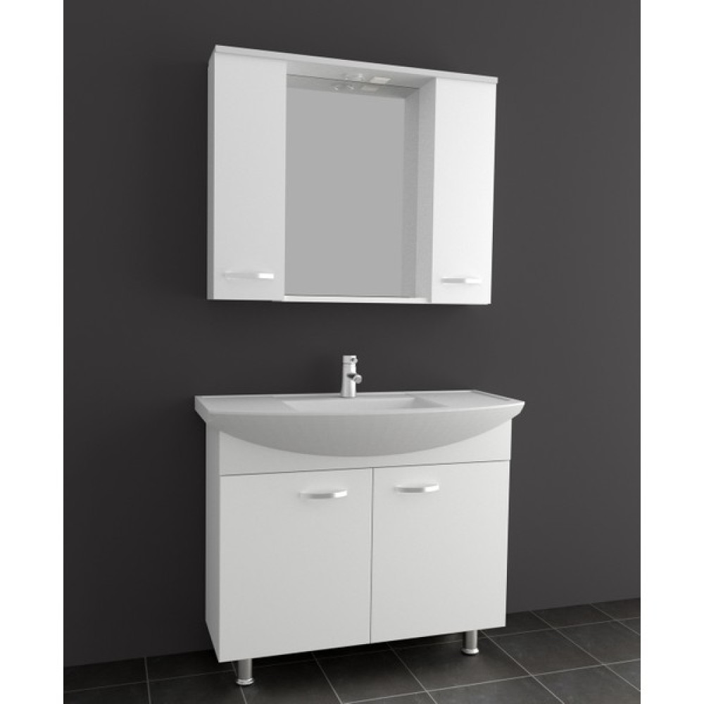 Brat Mobilya Banyo Dolabı Beyaz 80 cm Banyo Dolabı / Mobilyası Fiyatı