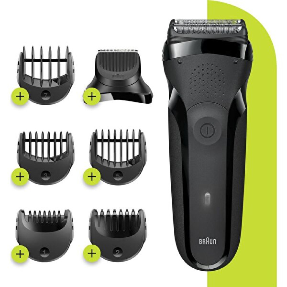 Braun 3 Serisi 300 BT BLK 3’ü1 Arada Yıkanabilir Kuru Kullanım Tıraş Makinesi Tıraş Makineleri Fiyatı