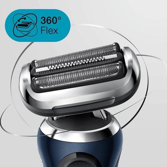 Braun 7 Serisi B1000SX EasyClick 360° Flex Islak - Kuru Kablosuz Tıraş Makinesi
