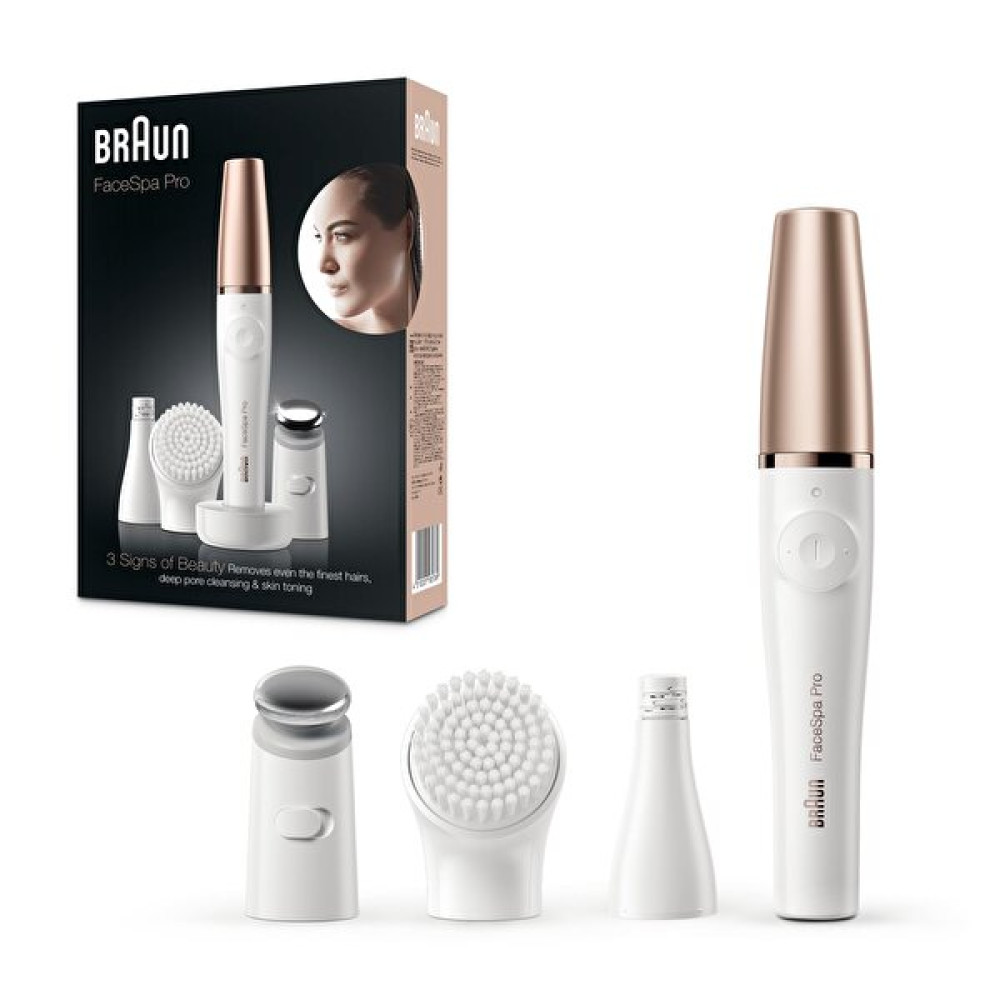 Braun FaceSpa Pro 911 Yüz Epilatörü Beyaz/Bronz Epilasyon Aletleri Fiyatı
