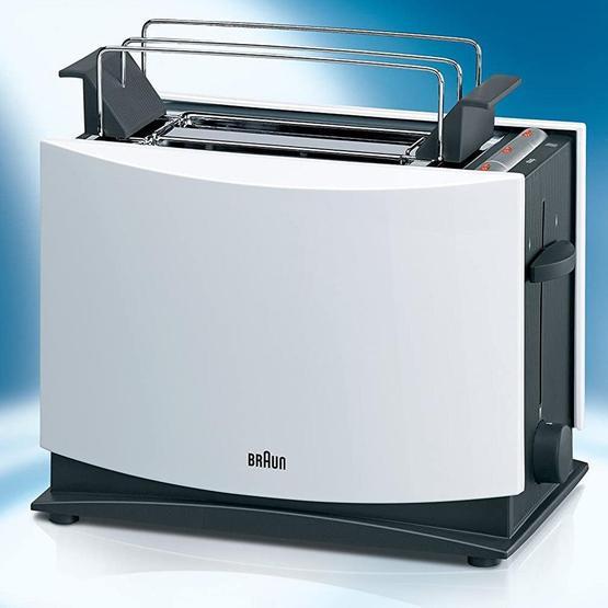 Braun HT450 1000 W 2 Dilim Hazneli Ekmek Kızartıcı Krom