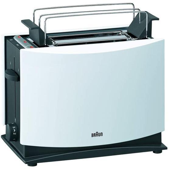 Braun HT450 1000 W 2 Dilim Hazneli Ekmek Kızartıcı Krom