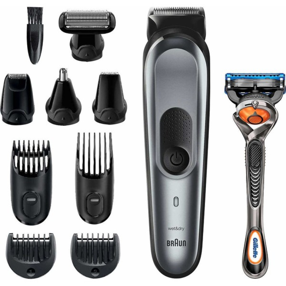 Braun MGK7221 10'u 1 Arada Islak Kuru Şarjlı Sakal Makinesi (Yurt Dışından) - Gri Tıraş Makineleri Fiyatı