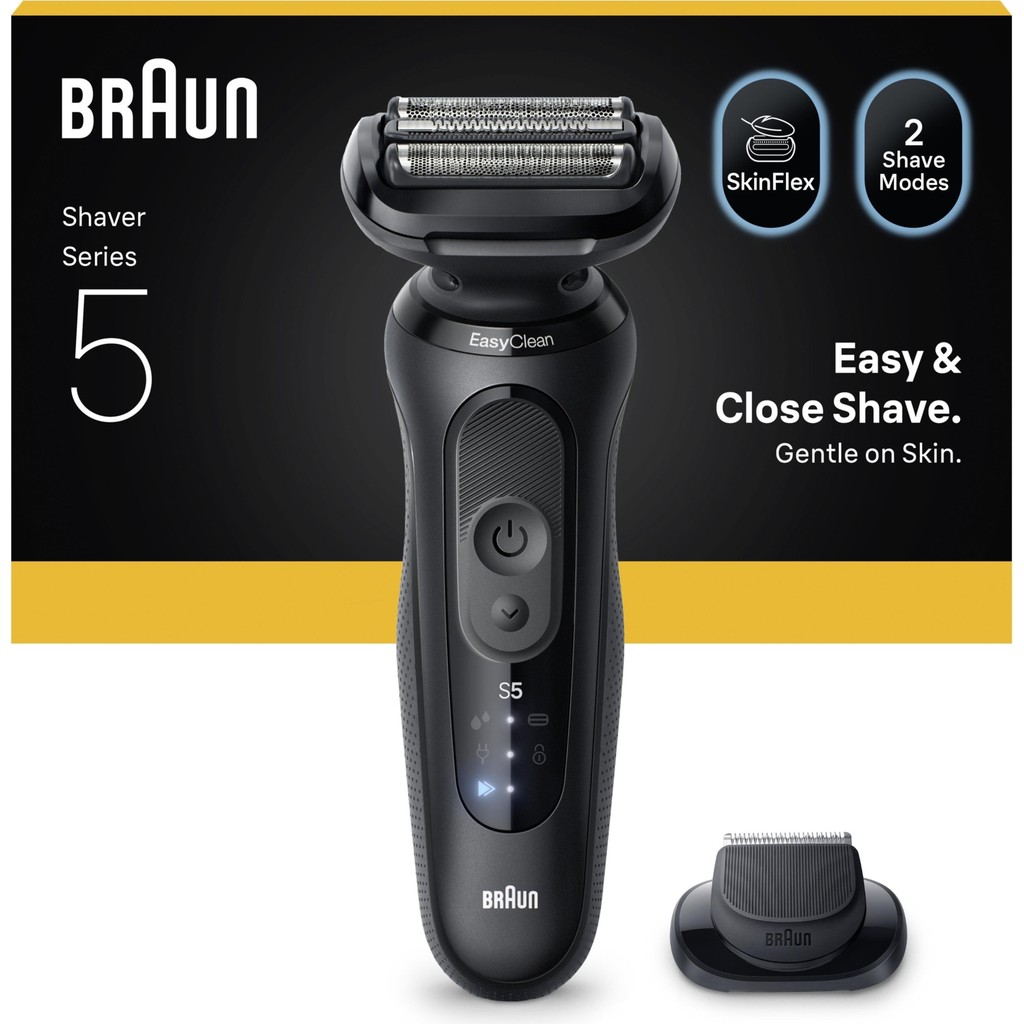 Braun Series 5 Elektrikli Tıraş Makinesi, Islak ve Kuru, Hassas Düzeltici Başlık, 52-N1200S Diğer Fiyatı