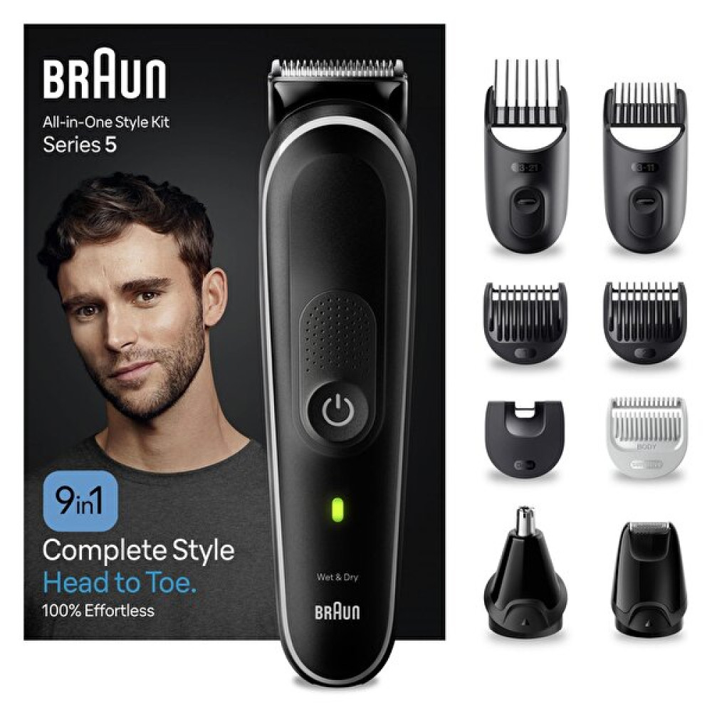 Braun Series 5 Mgk5410 9’u 1 Arada Şekillendirme Seti Erkek Bakım Kiti Tıraş Makineleri Fiyatı
