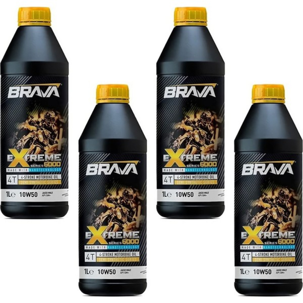 Brava Extreme 6000 10W50 Motorsiklet Yağı 4 Litre Oto Boyaları Fiyatı
