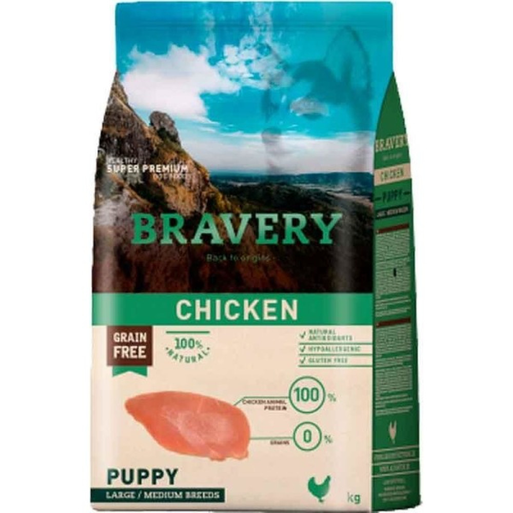Bravery Tahılsız Tavuklu Yavru Köpek Maması 12 kg Evcil Hayvan Ürünleri Fiyatı