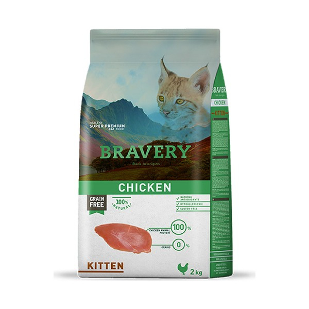 Bravery Yavru Kedi Maması Tavuklu 2Kg. Kıtten Cat Chıcken 2Kg. Evcil Hayvan Ürünleri Fiyatı