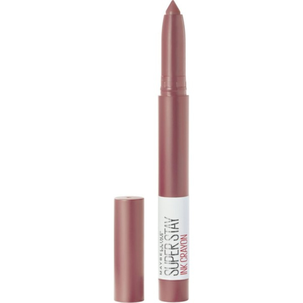 Brc Toptan Maybelline New York Maybelline Super Stay Ink Crayon Mat Ruj 15 Lead 22 ml Ruj Rujlar & Dudak Parlatıcıları Fiyatı