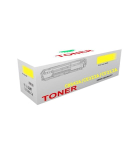 BRC06 Hp Uyumlu CB542A/CE322A/CF212A Çipli Sarı Muadil Toner - 0,5 kg Tonerler Fiyatı