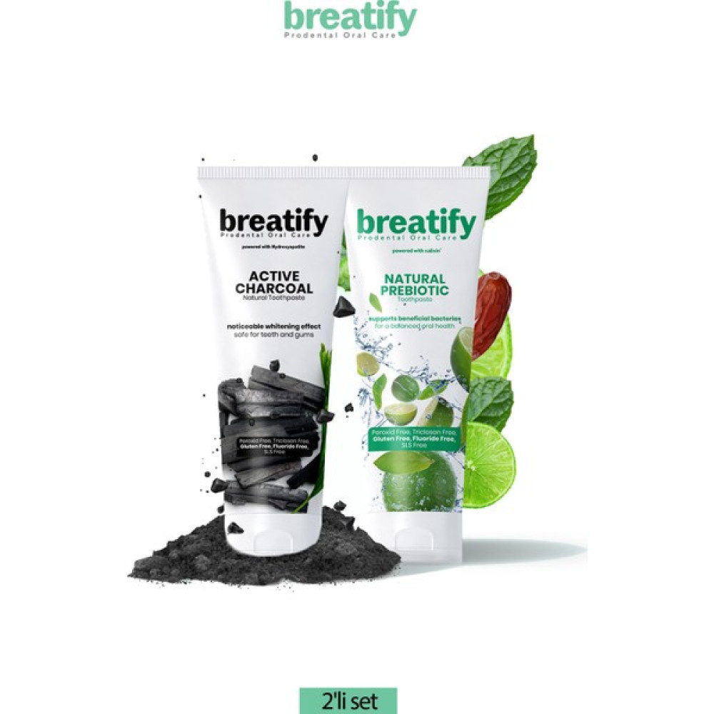 Breatify Karbon Diş Beyazlatma Seti Diş Beyazlatıcılar Fiyatı