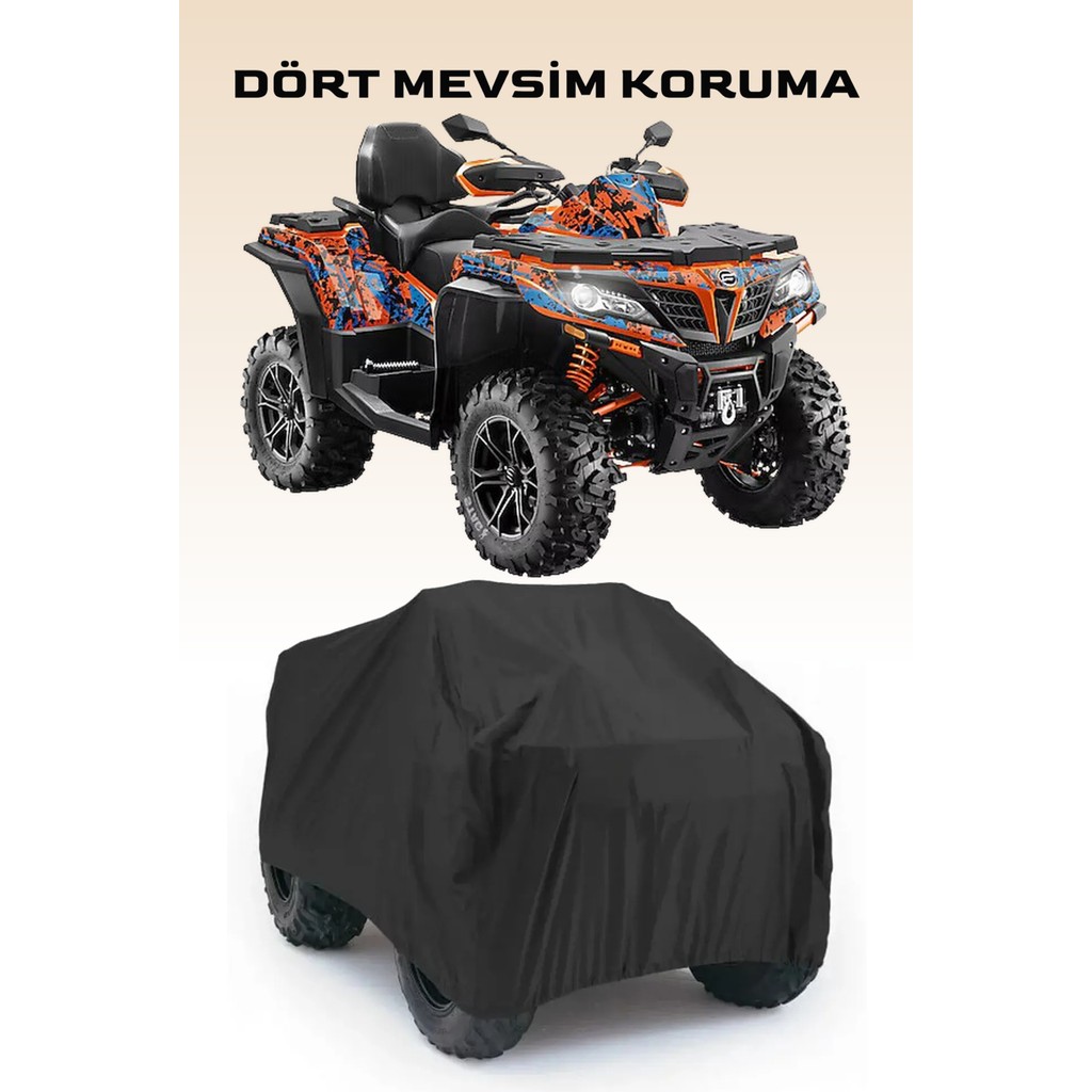 Breen Cfmoto CF1000 Atr-Eps Atv Su Geçirmez Brandası -Siyah Motorsiklet Brandaları Fiyatı