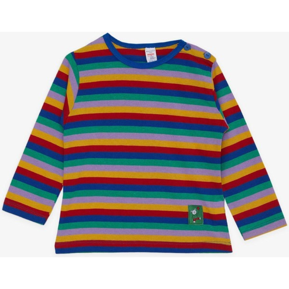 Breeze Erkek Bebek Uzun Kollu Tişört Patlı Çizgili Ayıcık Baskılı 9 Ay-3 Yaş, Karışık Renk Bebek T-shirt Fiyatı