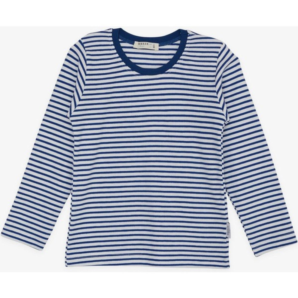 Breeze Girls & Boys Erkek Bebek Uzun Kollu Tişört Çizgili 9 Ay-3 Yaş, Koyu Mavi Bebek T-shirt Fiyatı