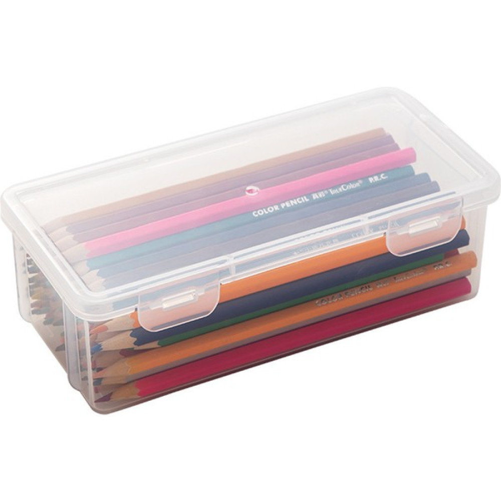 Breeze Karışık Renk, 2'Li Paket, Plastik Kalem Kutusu Kutusu, Kalem Kutusu, Mum Boya Kutusu, Çocuklar Için Kalem Kutusu, Şeffaf Kalem Kutusu, Plast... Kalemlik (Kalem Kutusu) Fiyatı